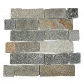 Каменная мозаика MS0547-51015 СЛАНЕЦ светло-серый