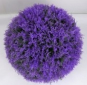 Искусственный декоративный шар фиол., d 35 см