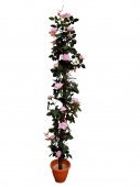 Искусственное дерево из роз, розовое, 180 см 